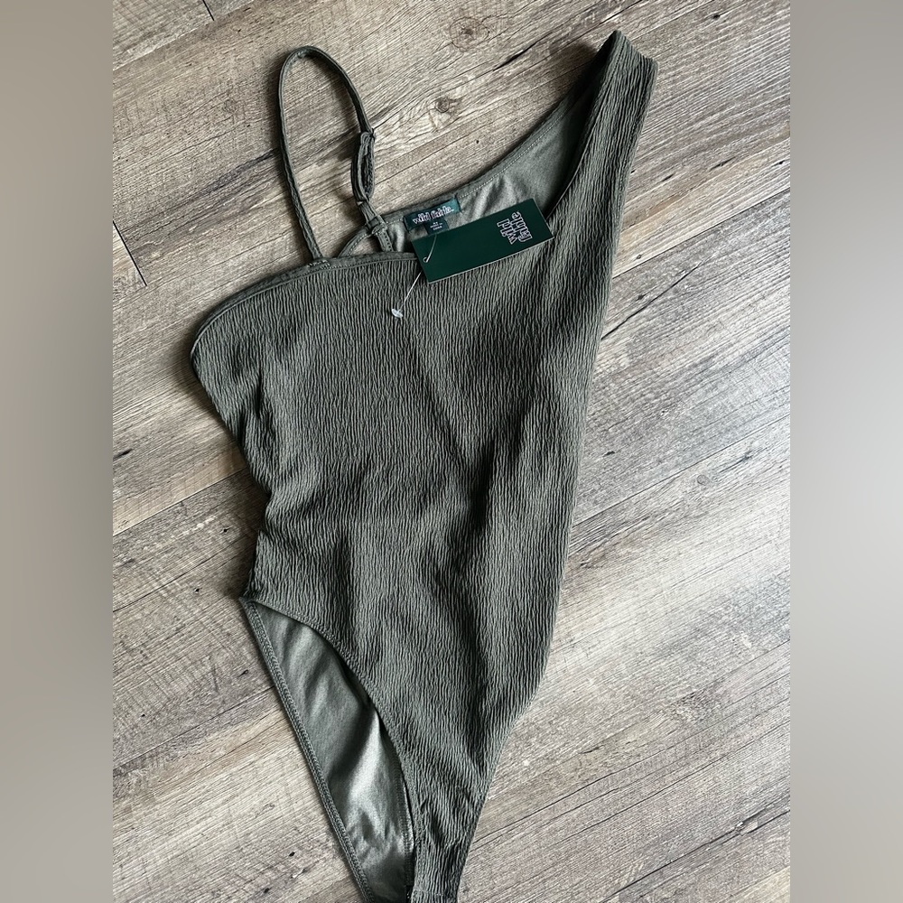 Olive Green Wild Fable Bodysuit